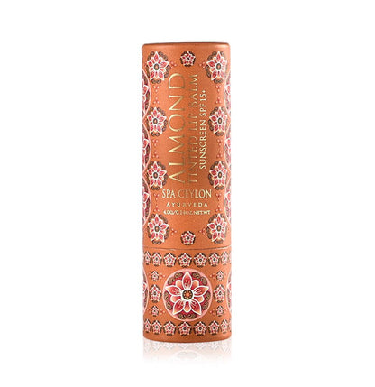 Almond Tinted Lip Balm - Tamarind SPF 15+ - Spa Ceylon Sri Lanka