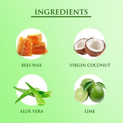 Aloe Vera Lemon Mint - Cracked Heel Relief Balm 25g