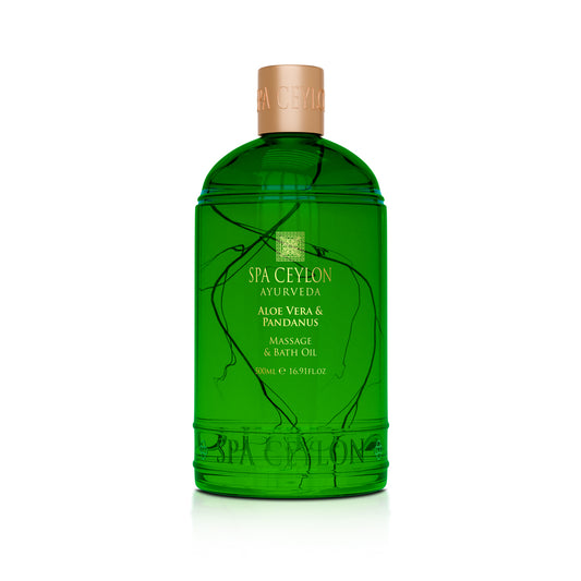 Aloe Vera & Pandanus - Massage & Bath Oil 500ml