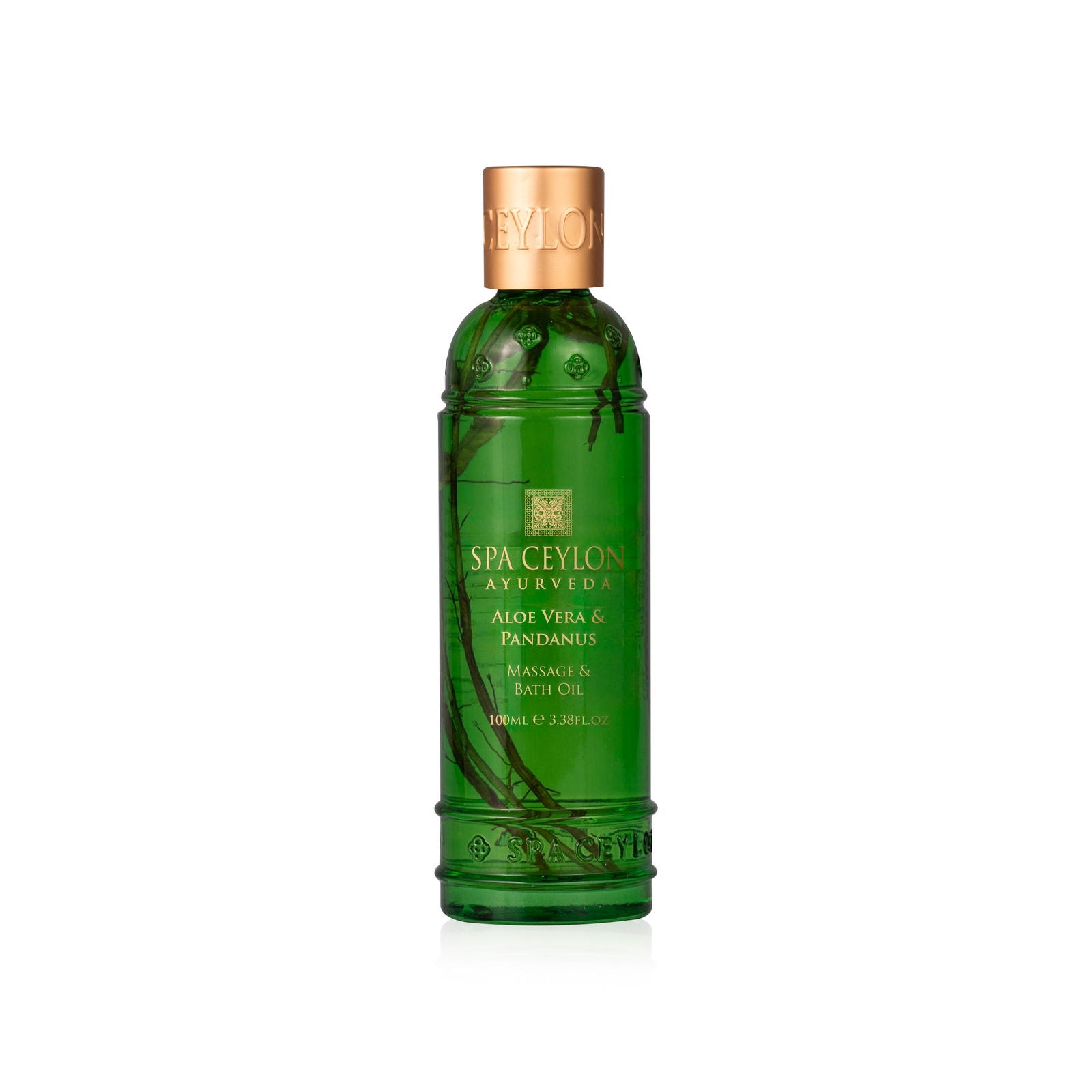 Aloe Vera & Pandanus - Massage & Bath Oil 100ml - Spa Ceylon Sri Lanka