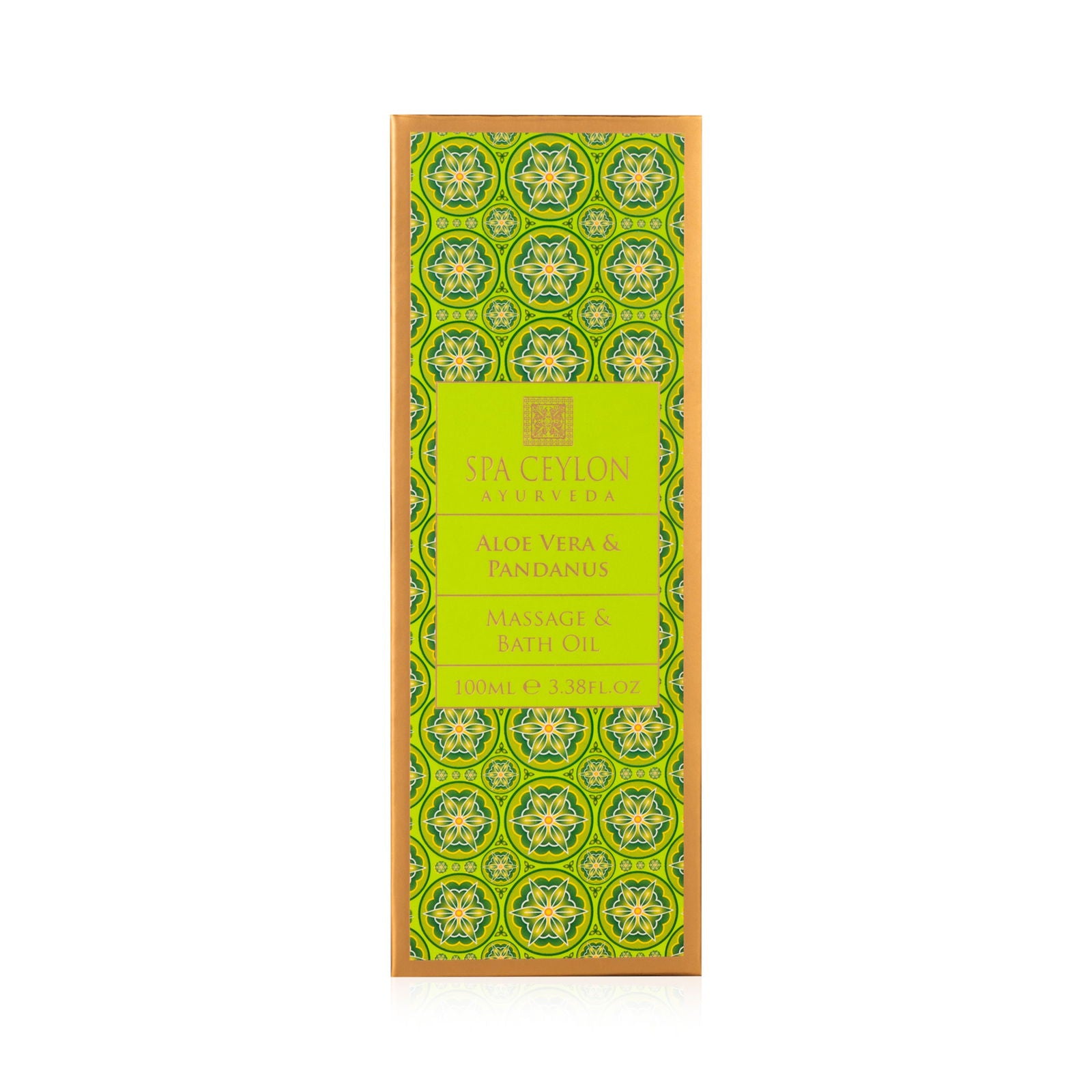 Aloe Vera & Pandanus - Massage & Bath Oil 100ml - Spa Ceylon Sri Lanka
