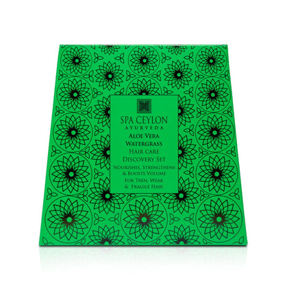 Aloe Vera Watergrass - Hair Care Discovery Set - Spa Ceylon Sri Lanka