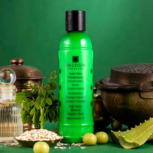 Aloe Vera Watergrass - Nourishing Hair Conditioner - 250ml - Spa Ceylon Sri Lanka