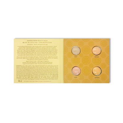 BB Cream Sampler - Light (Light, Medium, Rose & Saffron)