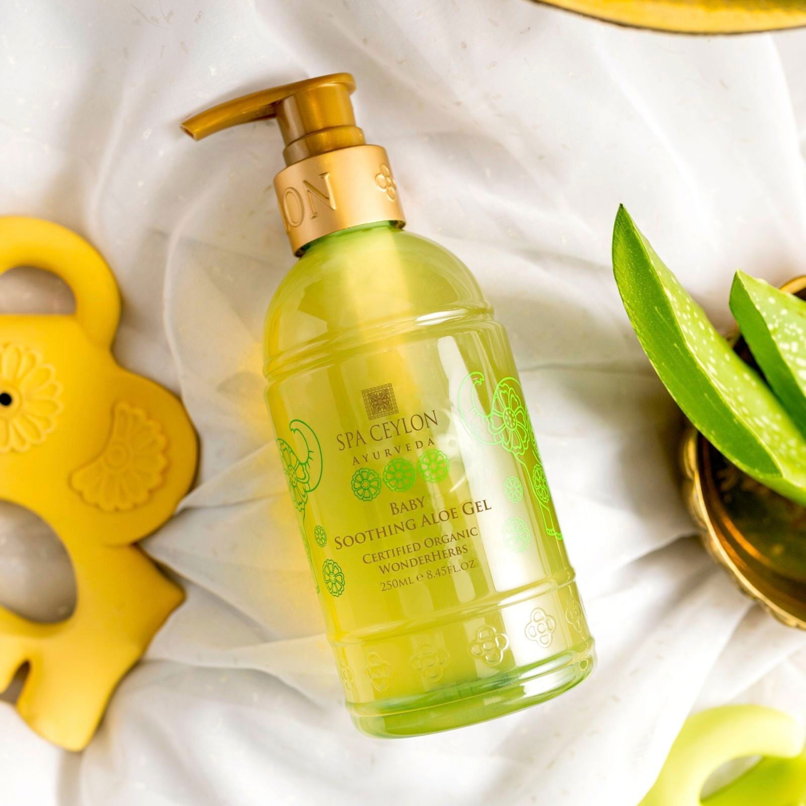 Baby Soothing Aloe Gel 250ml - Spa Ceylon Sri Lanka