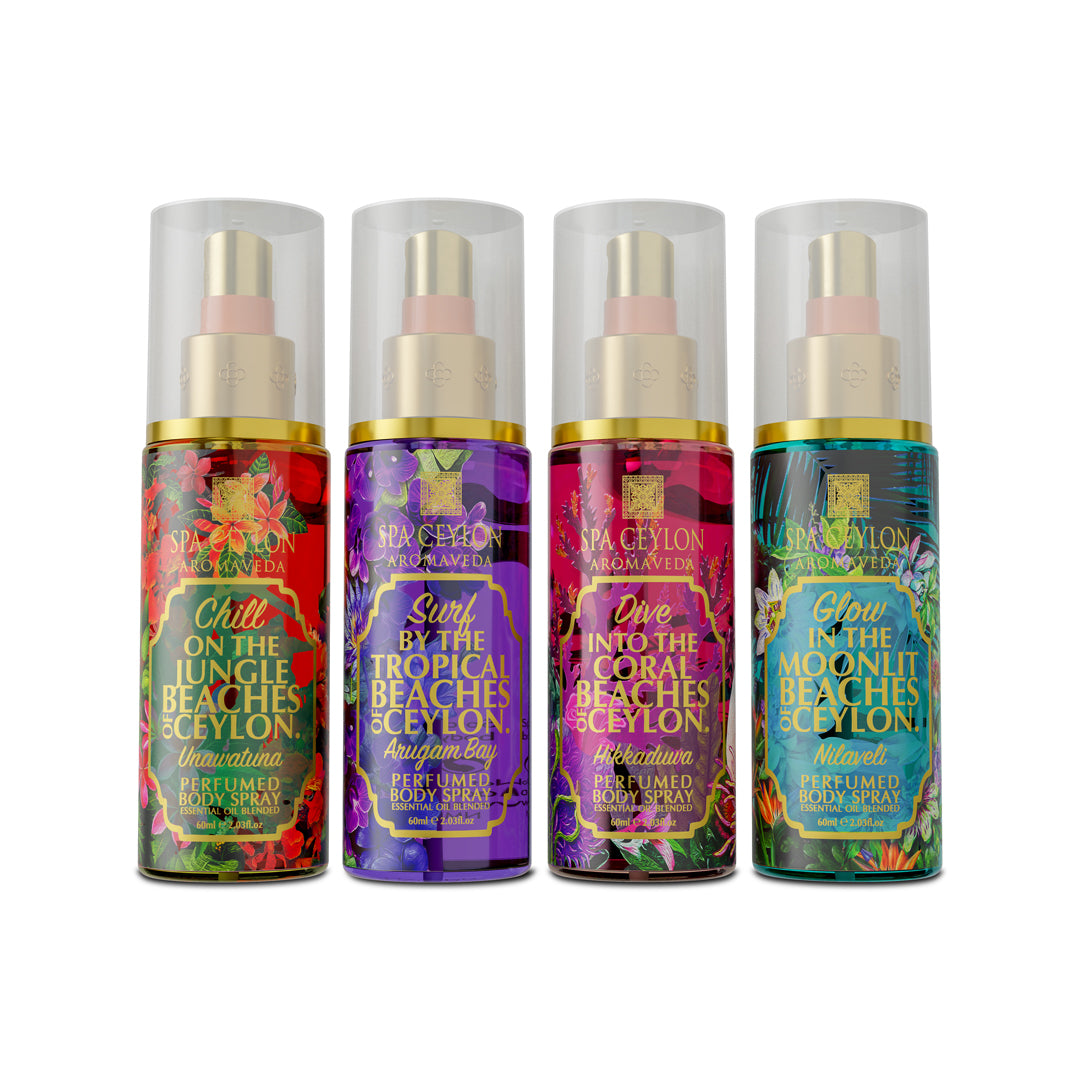 Perfumed Body Spray Collection - Beach Range