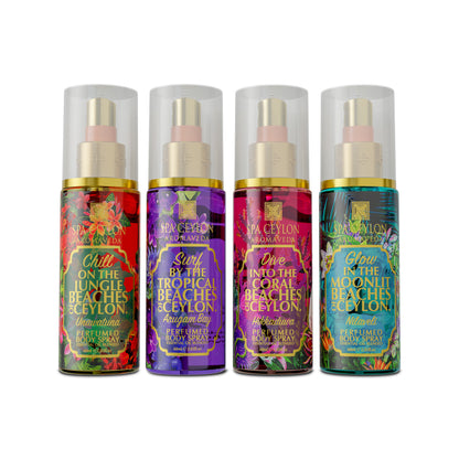 Perfumed Body Spray Collection - Beach Range