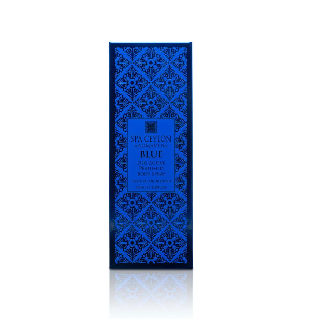 Blue - Deo Active Perfumed Body Spray - 100ml - Spa Ceylon Sri Lanka