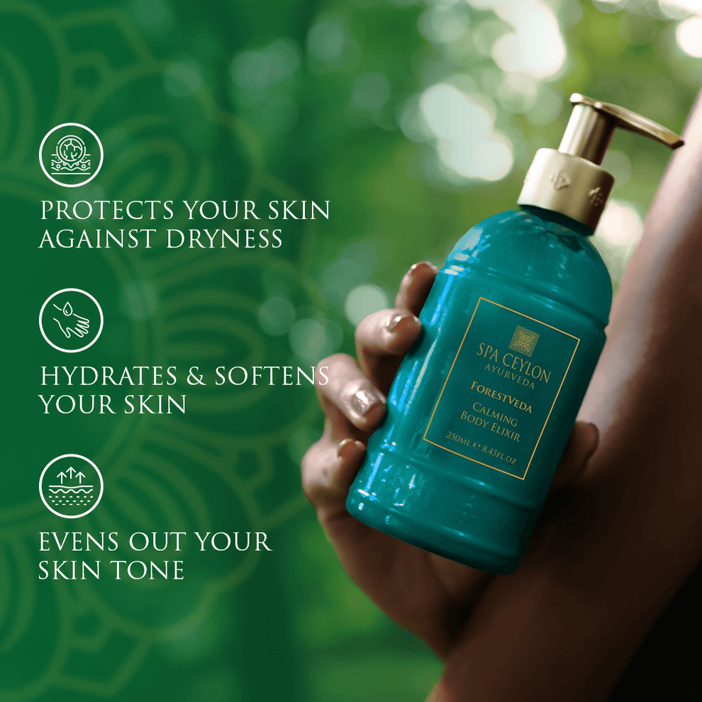 Body Shape Elixir ForestVeda - Calming Body Elixir - 250ml – Spa Ceylon Sri Lanka