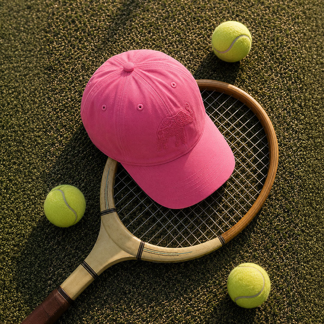 Ceylon Elephant Unisex Cap - Pink