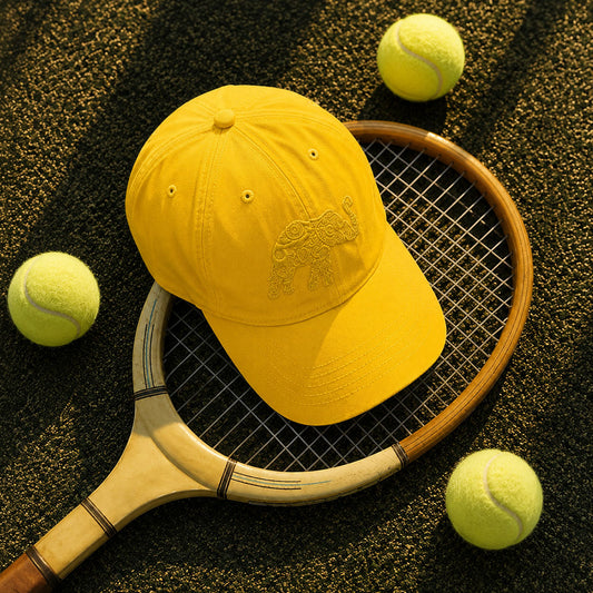 Ceylon Elephant Unisex Cap - Yellow