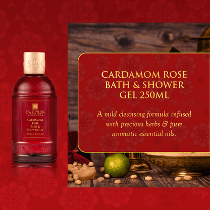 Cardamom Rose - Bath & Shower Gel 250ml