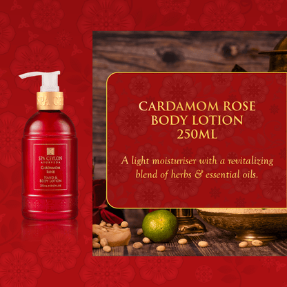 Cardamom Rose - Hand & Body Lotion 250ml