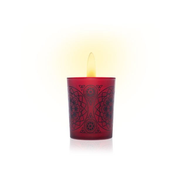 Cardamom Rose - Aromaveda Natural Candle 50g - Spa Ceylon Sri Lanka