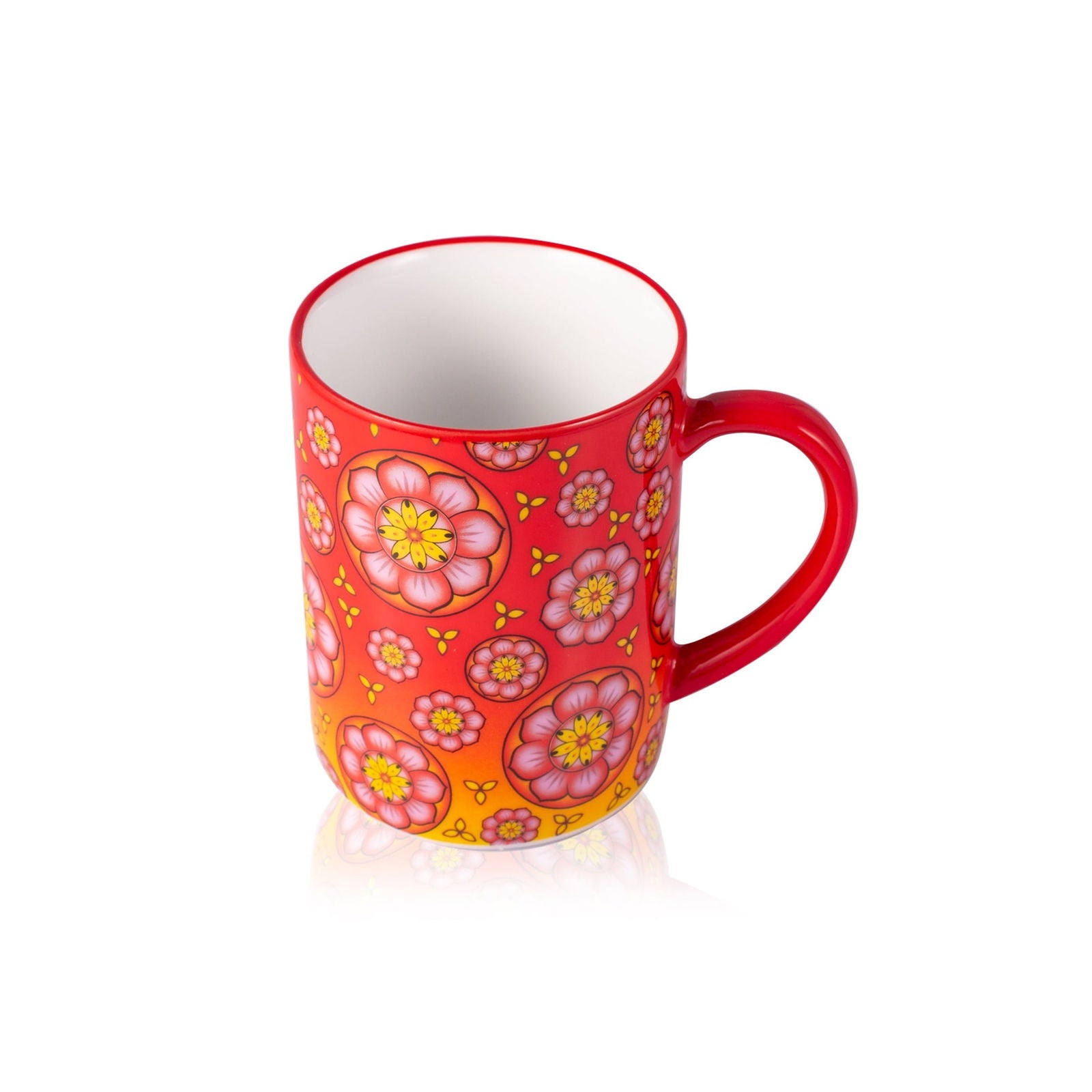 Cardamom Rose - Fine Porcelain - Coffee Mug - Spa Ceylon Sri Lanka