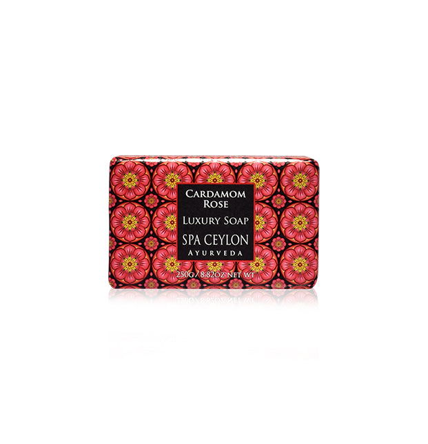 Cardamom Rose - Luxury Soap 250G - Spa Ceylon Sri Lanka