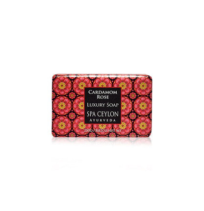 Cardamom Rose - Luxury Soap 250G - Spa Ceylon Sri Lanka