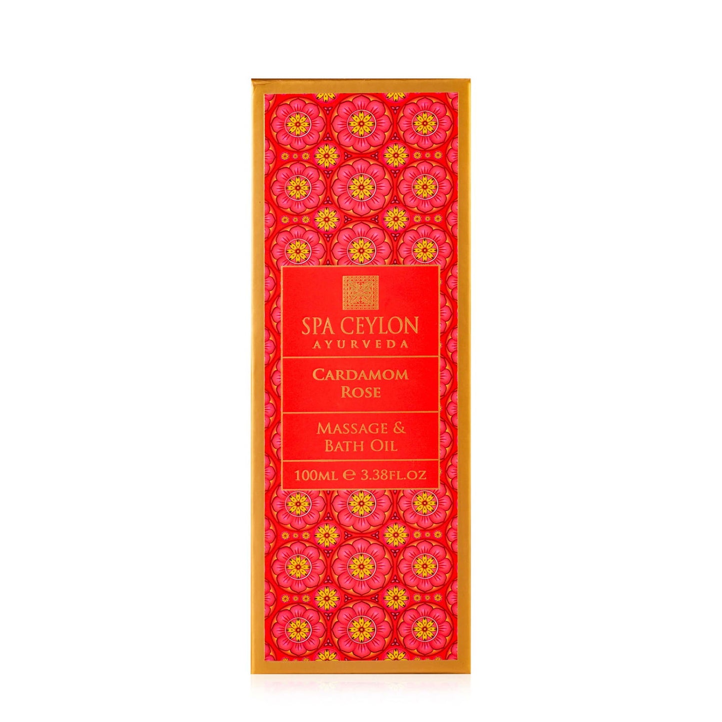 Cardamom Rose - Massage & Bath Oil 100ml - Spa Ceylon Sri Lanka