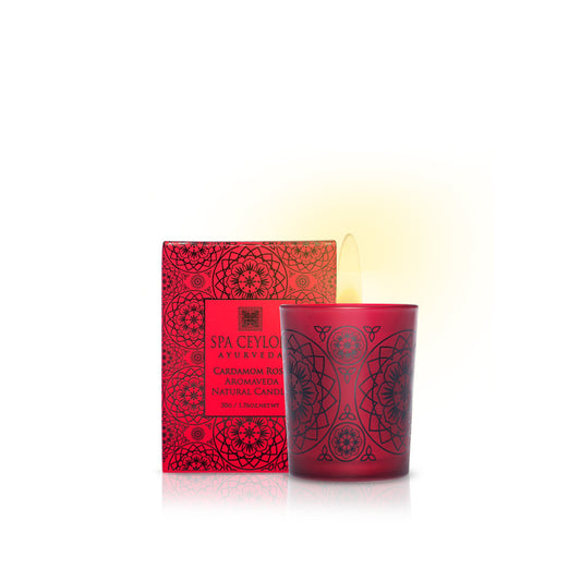 Cardamom Rose - Natural Candle 50g