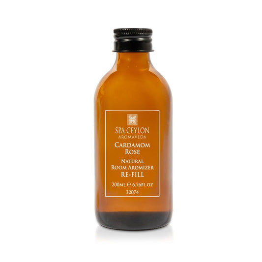 Cardamom Rose - Natural Room Aromizer Re-Fill 200ml - Spa Ceylon Sri Lanka