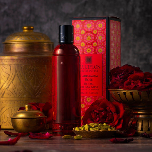 Cardamom Rose - Room Aroma Mist 100ml - Spa Ceylon Sri Lanka