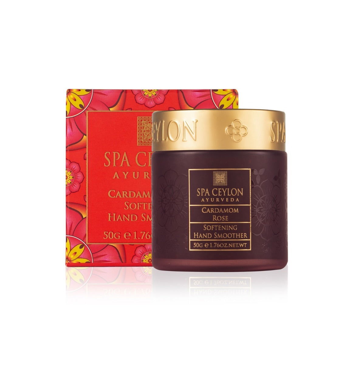 Cardamom Rose - Softening Hand Smoother 50g - Spa Ceylon Sri Lanka