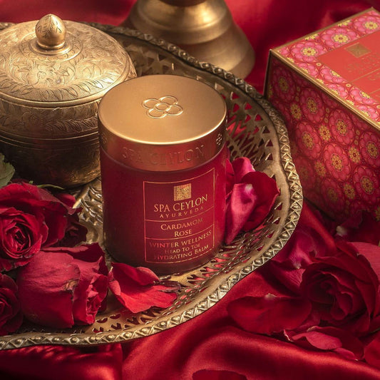 Cardamom Rose - Winter Wellness Head To Toe Hydrating Balm 200g - Spa Ceylon Sri Lanka