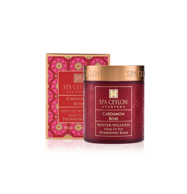 Cardamom Rose - Winter Wellness Head To Toe Hydrating Balm 200g - Spa Ceylon Sri Lanka