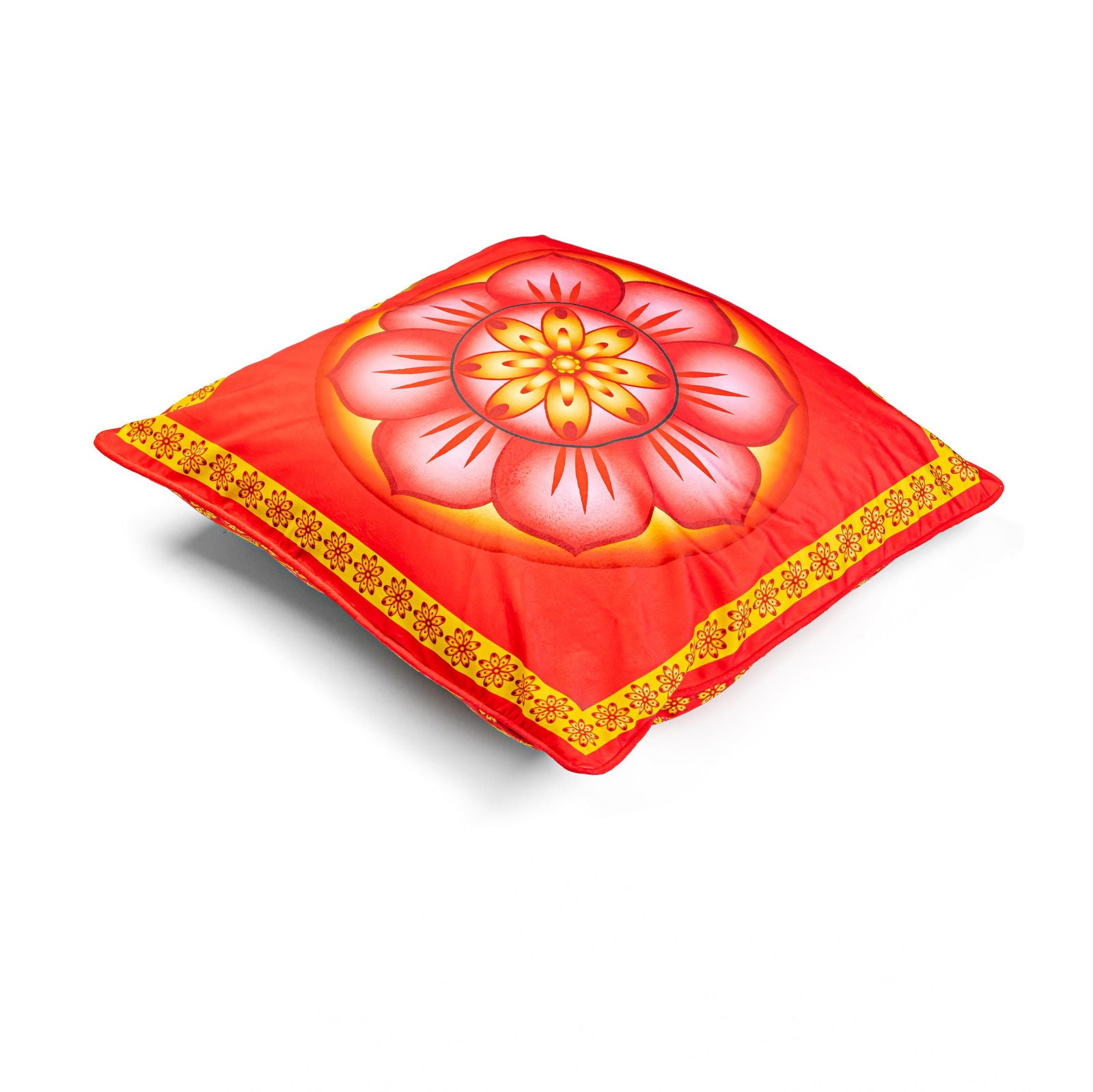 Cardamom Rose Double Sided Velvet Cushion Cover 24"x24" - Spa Ceylon Sri Lanka