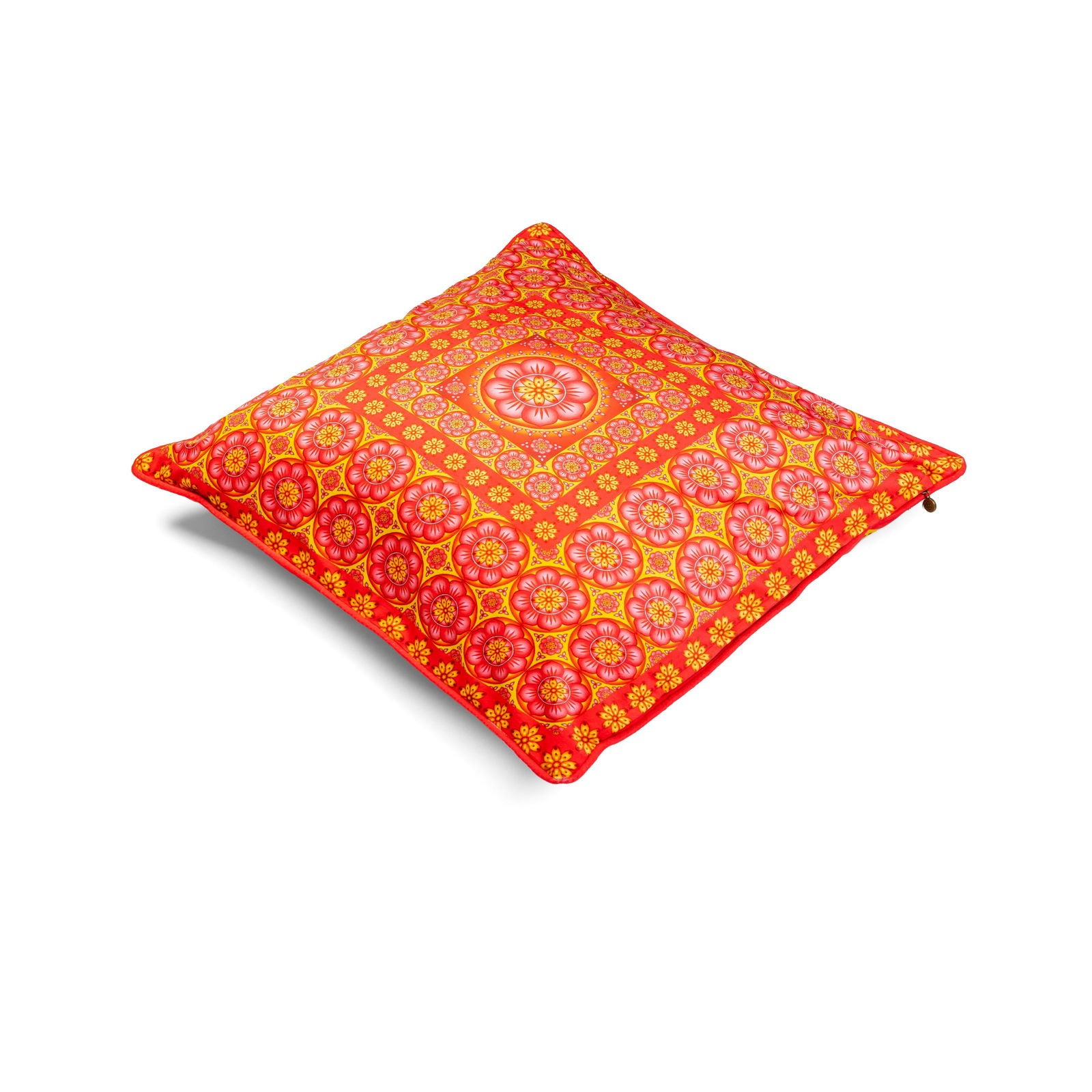 Cardamom Rose Double Sided Velvet Cushion Cover 24"x24" - Spa Ceylon Sri Lanka
