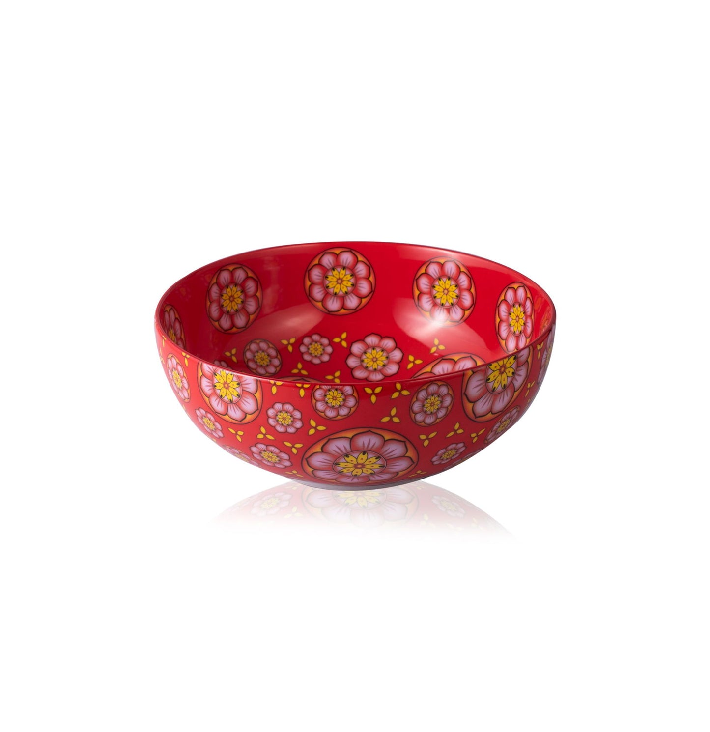 Cardamom Rose Fine Porcelain Bowl Large - Spa Ceylon Sri Lanka