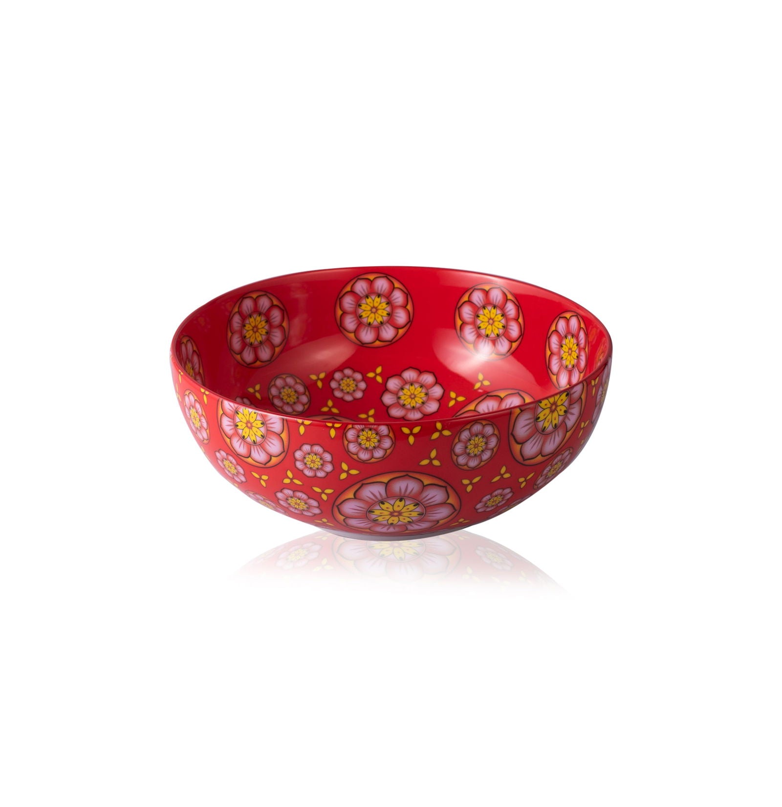 Cardamom Rose Fine Porcelain Bowl Large - Spa Ceylon Sri Lanka