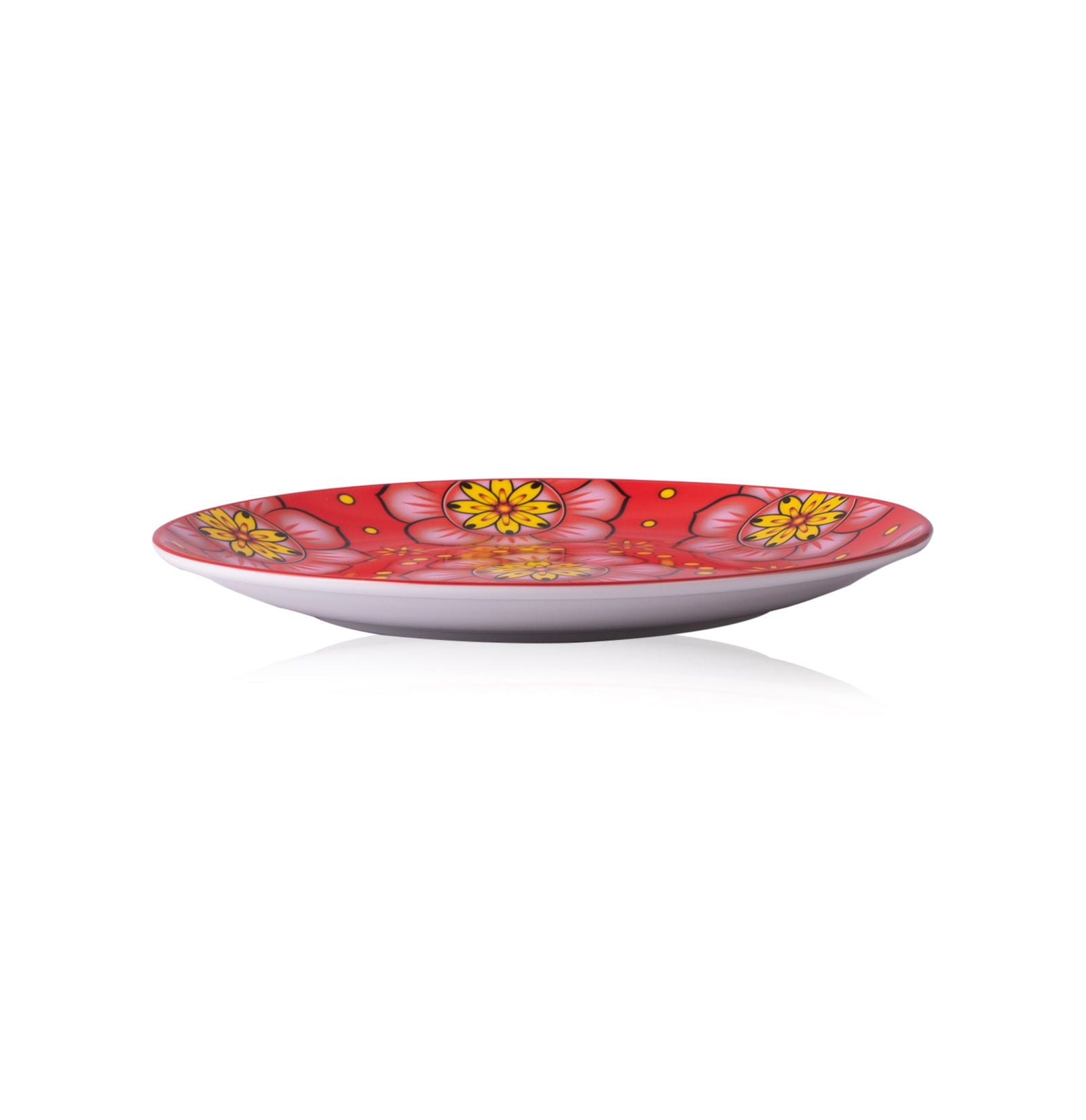Cardamom Rose Fine Porcelain Dinner Plate 10.5" - Spa Ceylon Sri Lanka