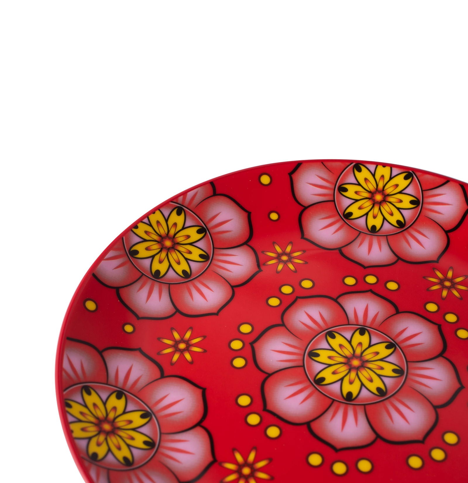 Cardamom Rose Fine Porcelain Dinner Plate 10.5" - Spa Ceylon Sri Lanka