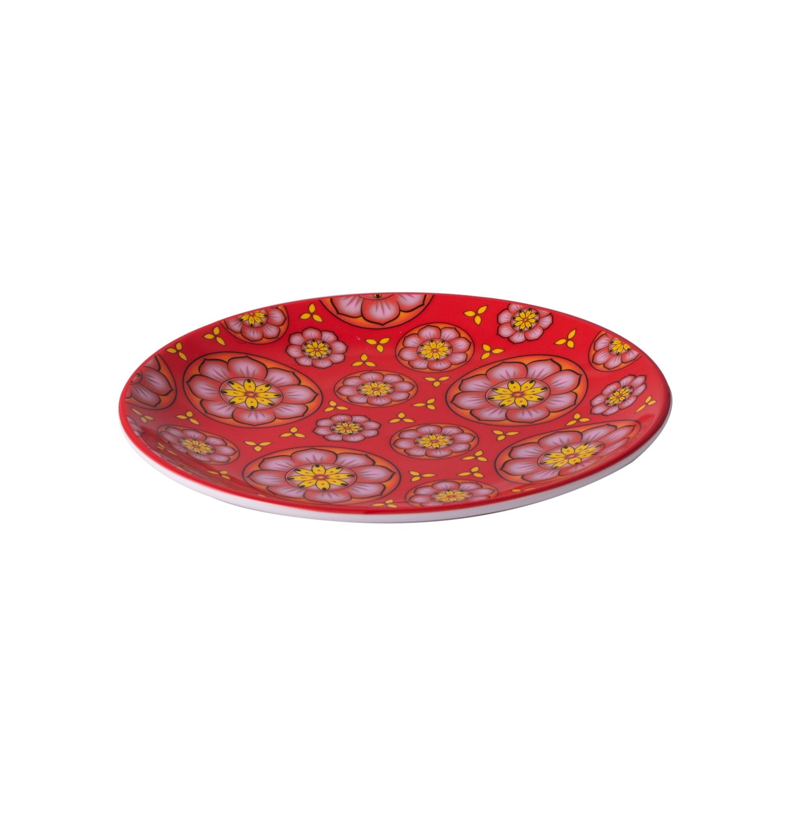 Cardamom Rose Fine Porcelain Salad Plate 8.5" - Spa Ceylon Sri Lanka