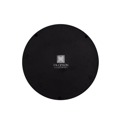 Cardamom Rose Lacquerware Circle Tray A 42cmD x 5.5cmH - Spa Ceylon Sri Lanka