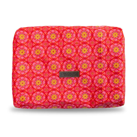Cardamom Rose Velvet Pouch 21cm x15cm x8cm - Spa Ceylon Sri Lanka