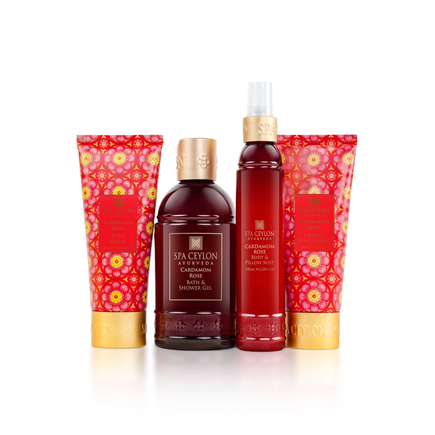 Cardamom Rose Wellness Set
