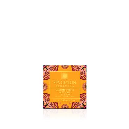 Ceylon Coffee & Cocoa - Fruit Butter Enriched - Lip Balm - 10g