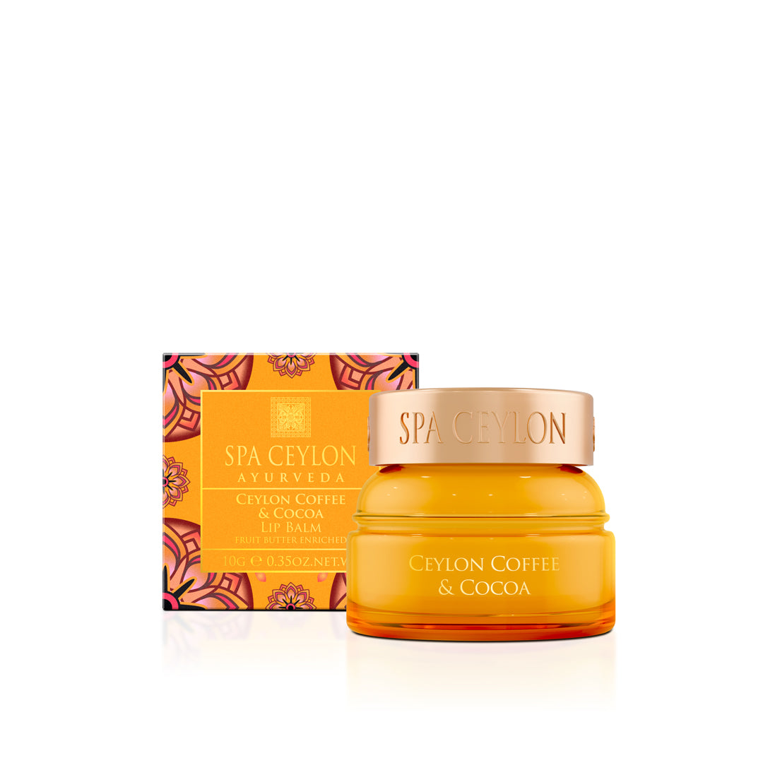 Ceylon Coffee & Cocoa - Fruit Butter Enriched - Lip Balm - 10g