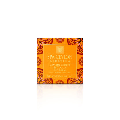 Ceylon Coffee & Cocoa - Fruit Butter Enriched - Lip Balm - 10g