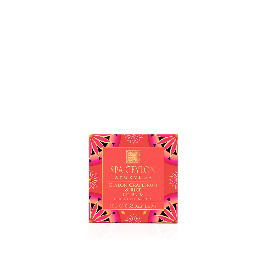 Ceylon Grapefruit & Rice - Fruit Butter Enriched - Lip Balm - 10g