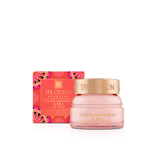 Ceylon Grapefruit & Rice - Fruit Butter Enriched - Lip Balm - 10g