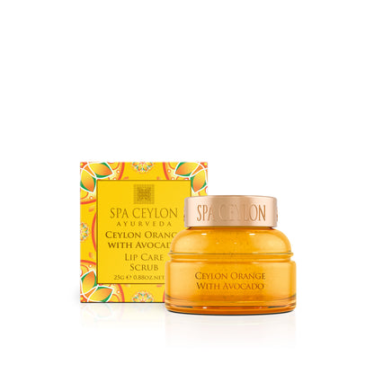 Ceylon Orange With Avocado - Lip Care Scrub 25g