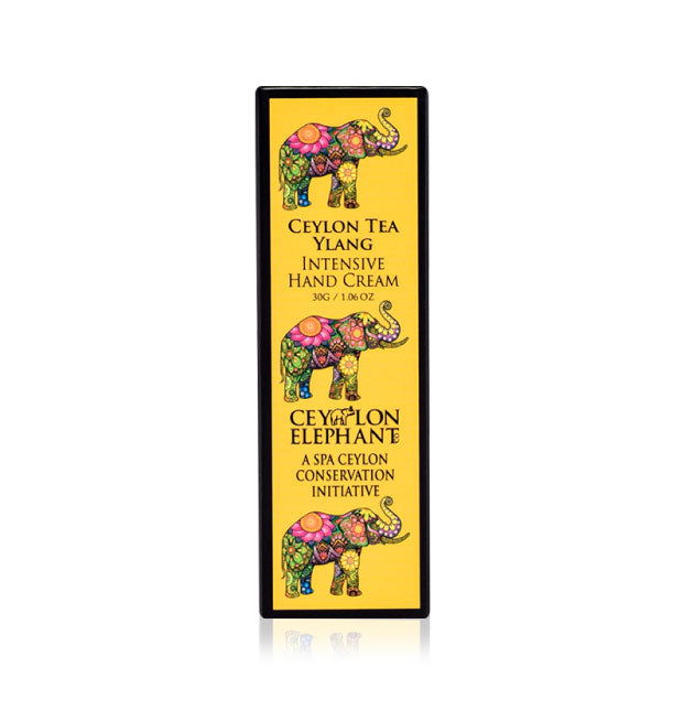 Ceylon Elephant - Ceylon Tea Ylang - Intensive Hand Cream 30g - Spa Ceylon Sri Lanka