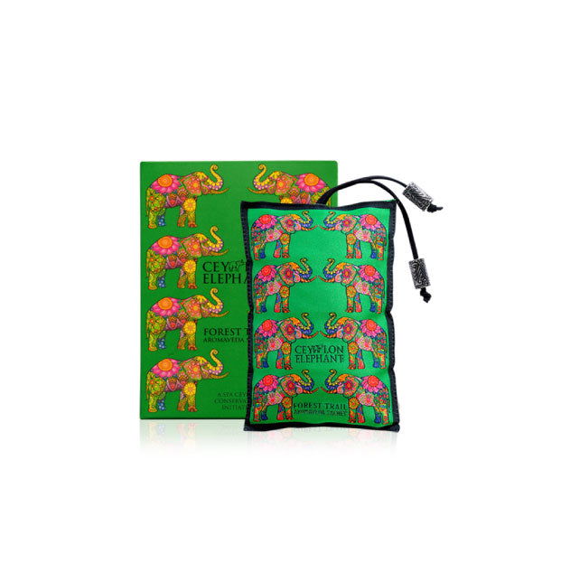 Ceylon Elephant - Forest Trail - Aromaveda Sachet 45g - Spa Ceylon Sri Lanka
