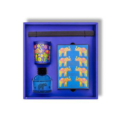 Ceylon Elephant - Frankincense Kay Lime - Small Home Aroma Collection - Spa Ceylon Sri Lanka