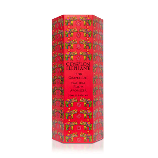 Ceylon Elephant - Pink Grapefruit - Natural Room Aromizer 50ml - Spa Ceylon Sri Lanka