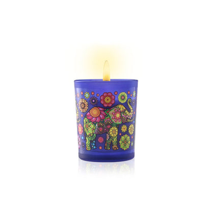 Ceylon Elephant Frankincense Kay Lime - Aromaveda Natural Candle 50g - Spa Ceylon Sri Lanka
