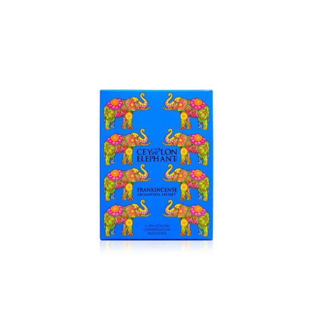 Ceylon Frankincense Kay Lime - Elephant Aromaveda Sachet - Spa Ceylon Sri Lanka